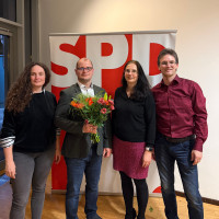 v.l. Tanja Kuchenbecker, Andreas Büch, Maren Bachmann und Bernd Bachmann